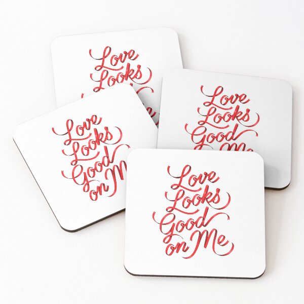 Item preview, Love Looks Good On Me Typography designed and sold by paulrommer.