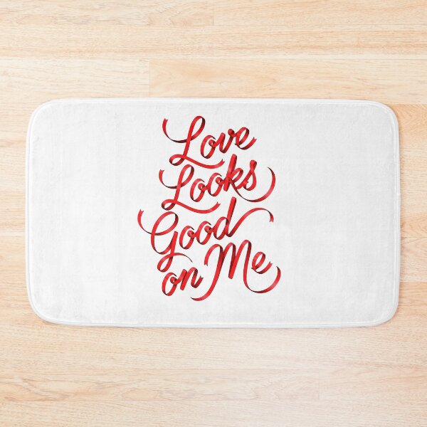 Item preview, Love Looks Good On Me Typography designed and sold by paulrommer.