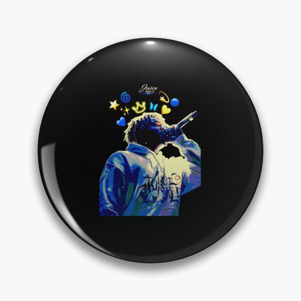 Item preview, Juice WRLD Blue Smoke Portrait Art designed and sold by packagebulgaria.