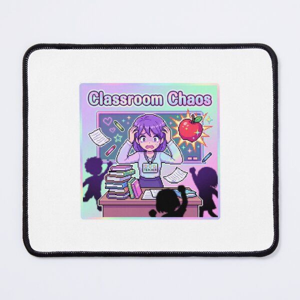 Item preview, Y2K Sticker - Classroom Chaos Funny Teacher Gift designed and sold by OrikuStudio.