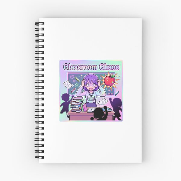 Item preview, Y2K Sticker - Classroom Chaos Funny Teacher Gift designed and sold by OrikuStudio.