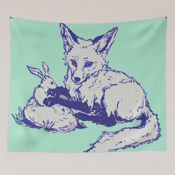 Item preview, Bunny And Fox designed and sold by DefNoiz.