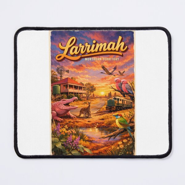 Item preview, Larrimah Outback with Wildlife and Train – Northern Territory, Australia designed and sold by Places On Earth.