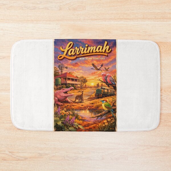 Item preview, Larrimah Outback with Wildlife and Train – Northern Territory, Australia designed and sold by Places On Earth.