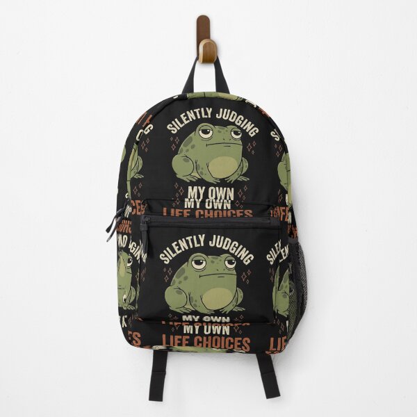 Item preview, Funny Judging Frog Life Choices designed and sold by AdyKurniawan.