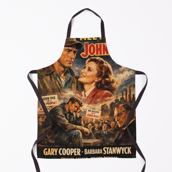 Item preview, Meet John Doe – Classic Frank Capra movie poster designed and sold by Mauswohn.