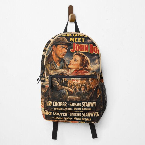 Item preview, Meet John Doe – Classic Frank Capra movie poster designed and sold by Mauswohn.