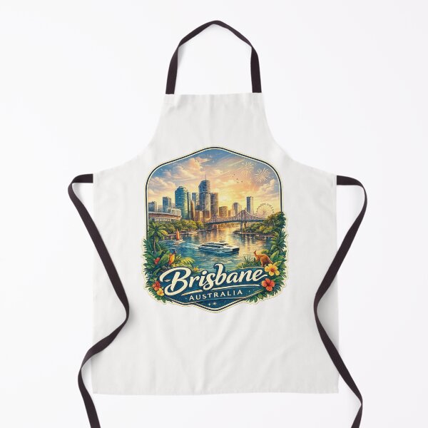 Item preview, Brisbane Skyline with Story Bridge and Fireworks – Queensland, Australia designed and sold by Places On Earth.