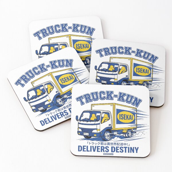 Item preview, Truck-Kun Delivers Destiny - Funny Isekai Anime Parody designed and sold by AdyKurniawan.