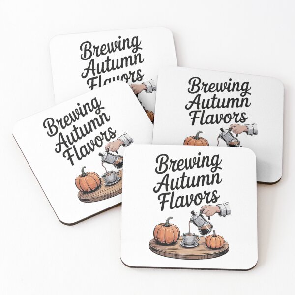Item preview, Autumns Warm Brew Brewing Autumn Flavors designed and sold by NicolaMail.