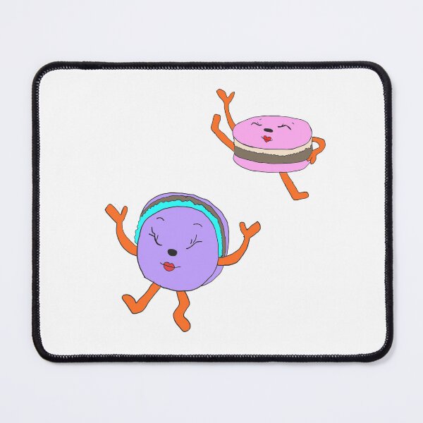 Item preview, Kawaii Macarons Cute Food Illustration Colorful designed and sold by Najomiartstudio.