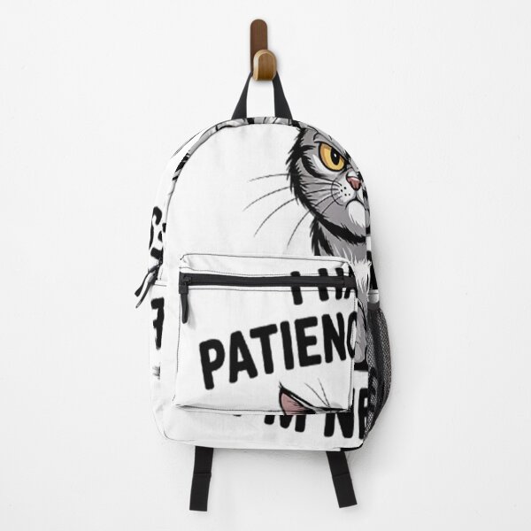 Item preview, I Had My Patience Tested I'm Negative Cat designed and sold by TheRetroStyle.