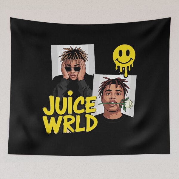 Item preview, Juice WRLD Cartoon Duo Illustration designed and sold by packagebulgaria.