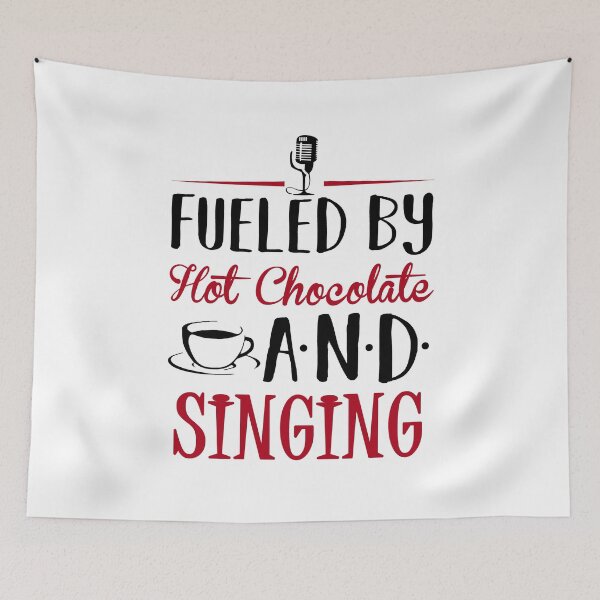 Item preview, Fueled by Singing and Hot Chocolate designed and sold by KsuAnn.