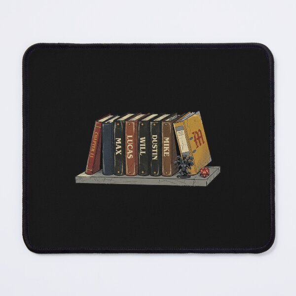 Item preview, 80s Hawkins Club Retro Bookshelf Art designed and sold by AdyKurniawan.