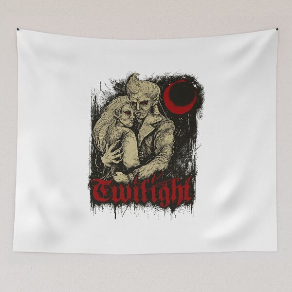 Item preview, Twilight Saga Dark Gothic Couple Illustration designed and sold by privatecolorles.