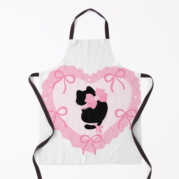 Item preview, Black Cat Considering His Bow Heart designed and sold by AnimaliaStar.