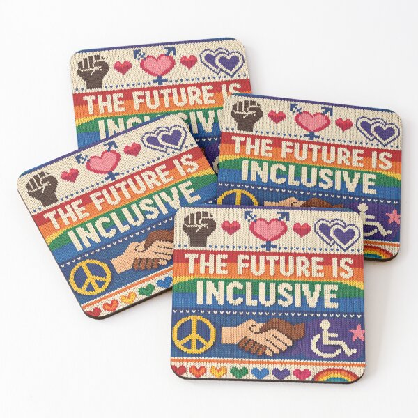 Item preview, The Future is Inclusive – Pride Knitting Pattern designed and sold by Mauswohn.
