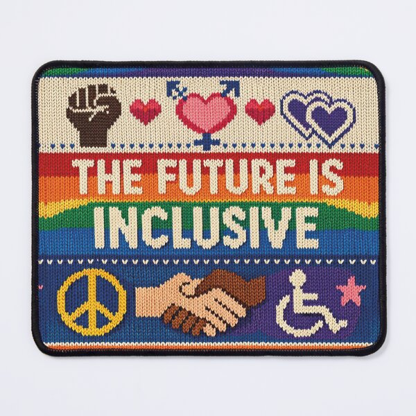 Item preview, The Future is Inclusive – Pride Knitting Pattern designed and sold by Mauswohn.