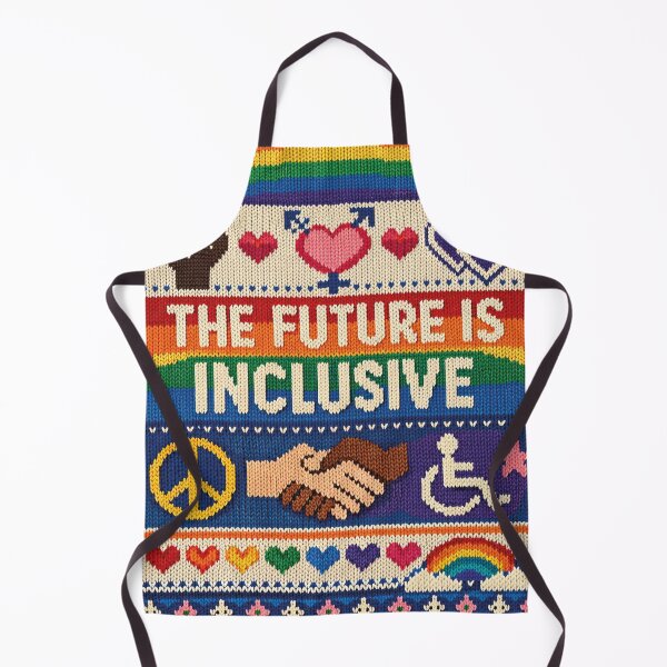 Item preview, The Future is Inclusive – Pride Knitting Pattern designed and sold by Mauswohn.