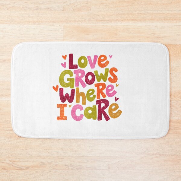 Item preview, Love Grows Motivational Quote designed and sold by paulrommer.