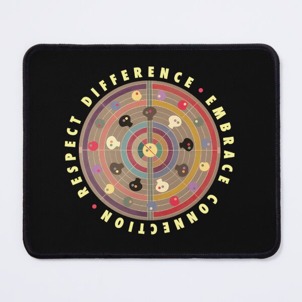 Item preview, Respect Difference Embrace Connection designed and sold by tskartik93.