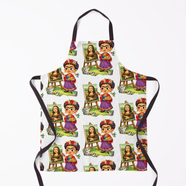 Item preview, Frida Kahlo Kids Illustration – Cute Mexican Art for Children designed and sold by Arte Cartoon From TagTeam Group.