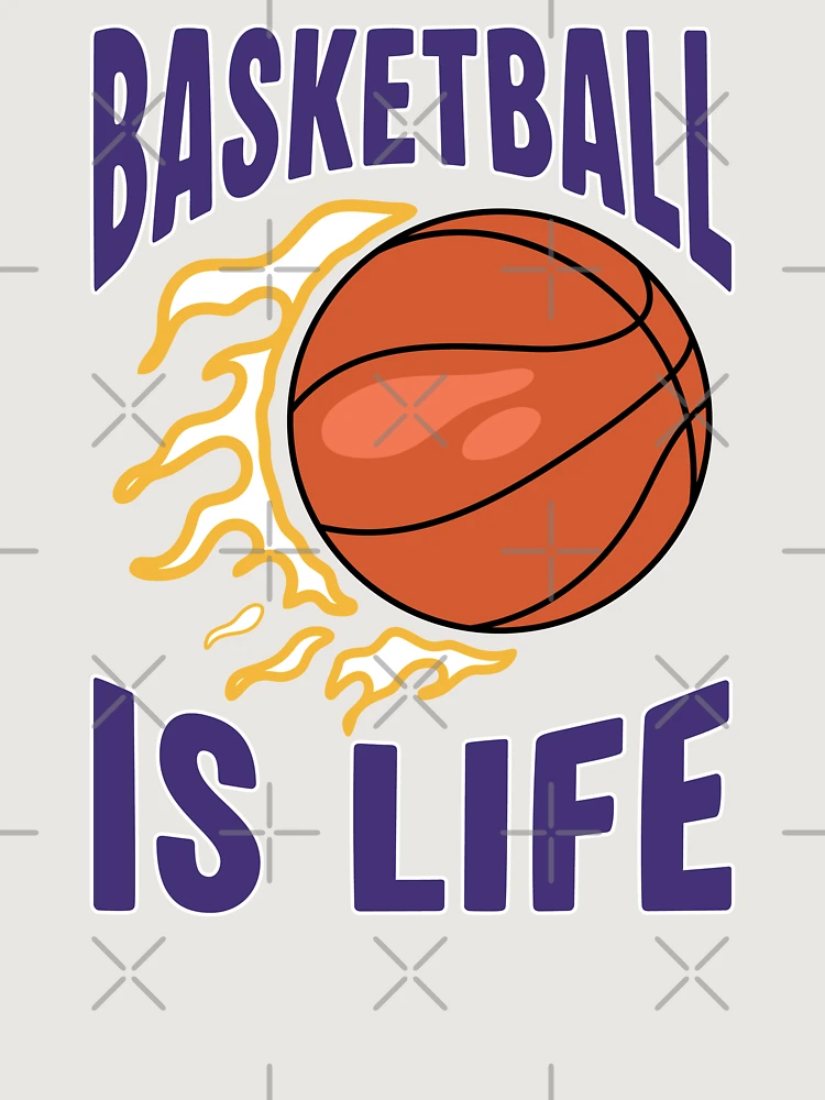 Thumbnail 6 of 6, Premium Oversized Hoodie, Basketball Is Life - Retro designed and sold by JavaGraph.