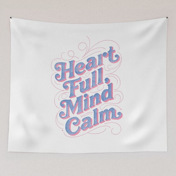 Item preview, Full Heart, Peaceful Mind designed and sold by paulrommer.