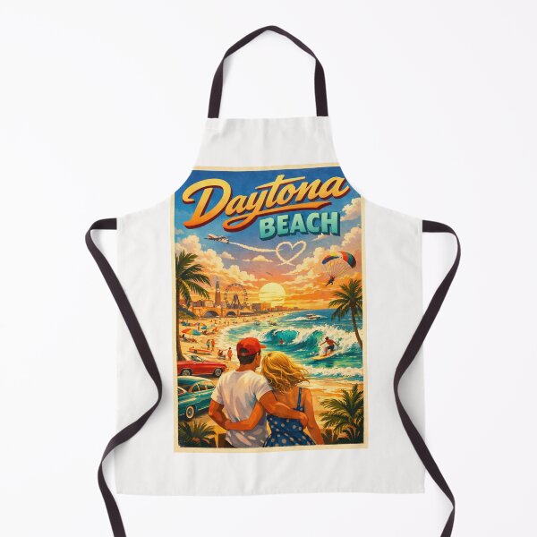 Item preview, Daytona Beach Vintage Travel Poster – Florida’s Iconic Coastal Getaway designed and sold by Places On Earth.