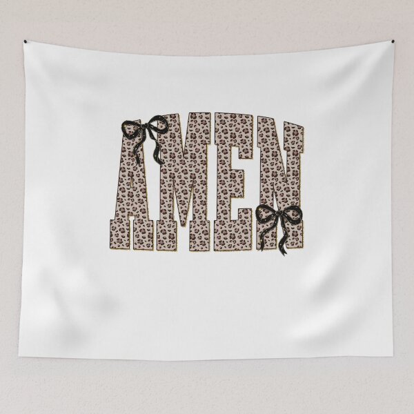 Item preview, Leopard Amen designed and sold by Kaydenkin.