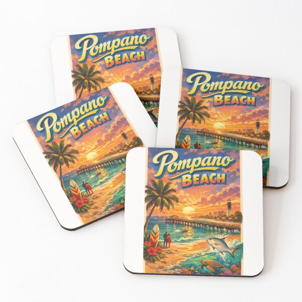 Item preview, Pompano Beach Lighthouse Sunset – Hillsboro Inlet Landmark View designed and sold by Places On Earth.