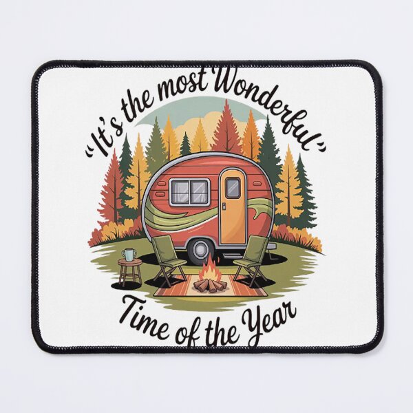 Item preview, Camping Autumn Outdoor Adventure Begins With Camper designed and sold by NicolaMail.