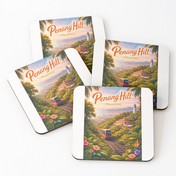 Item preview, Penang Hill Train View – Colonial Charm Above George Town, Malaysia designed and sold by Places On Earth.