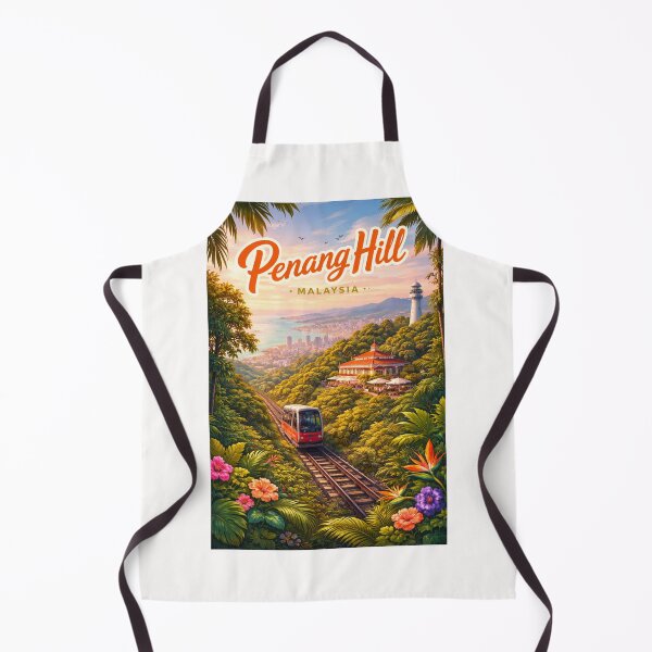 Item preview, Penang Hill Train View – Colonial Charm Above George Town, Malaysia designed and sold by Places On Earth.