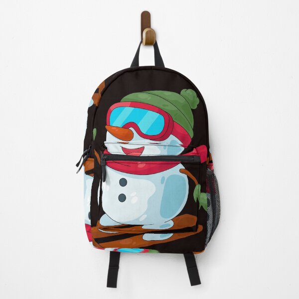 Item preview, Cute Skiing Snowman Illustration designed and sold by LUMA HOUSE.