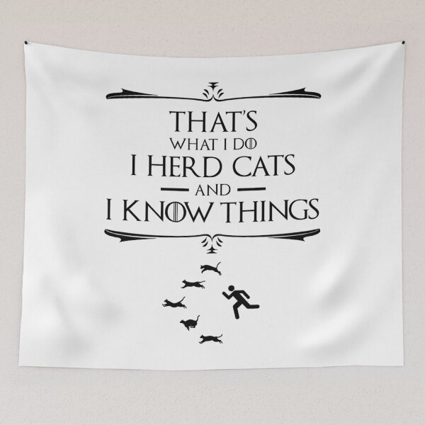 Item preview, I Herd Cats And I Know Things designed and sold by mqasmrjlvj65.