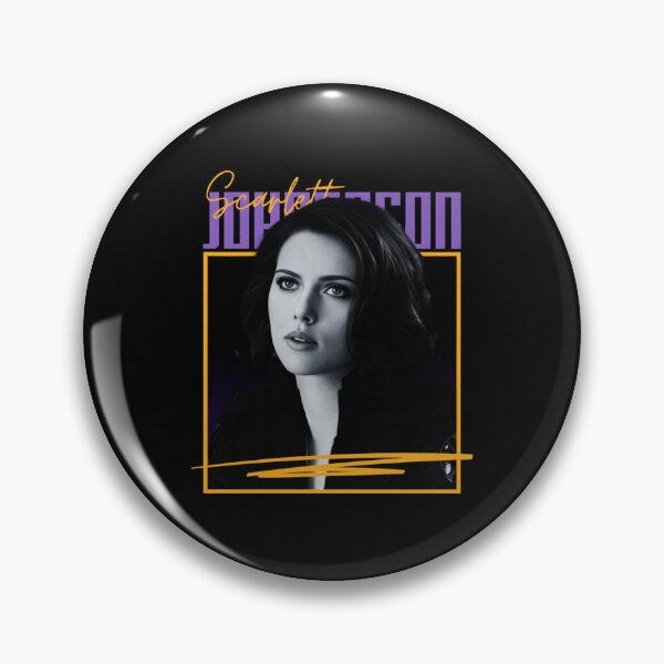 Item preview, Scarlett Johansson Black And White Portrait Signature designed and sold by privatecolorles.