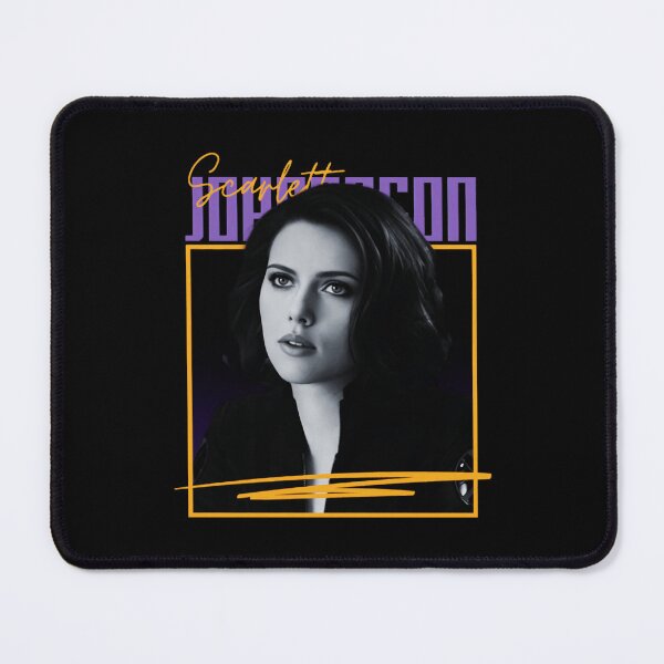 Item preview, Scarlett Johansson Black And White Portrait Signature designed and sold by privatecolorles.