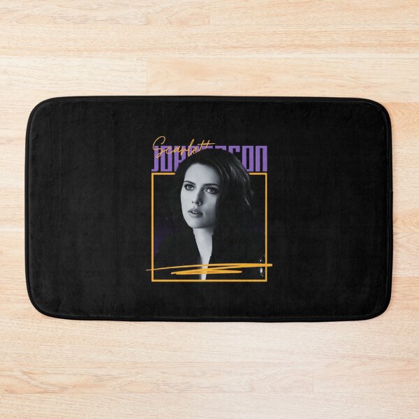 Item preview, Scarlett Johansson Black And White Portrait Signature designed and sold by privatecolorles.