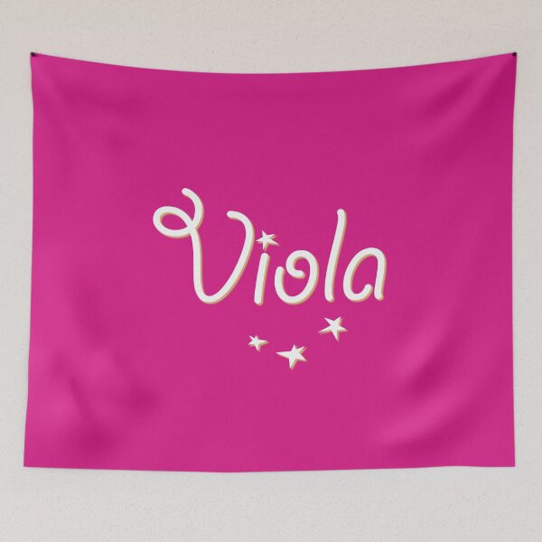 Item preview, My Name is Viola designed and sold by CharlottePlaceArt.
