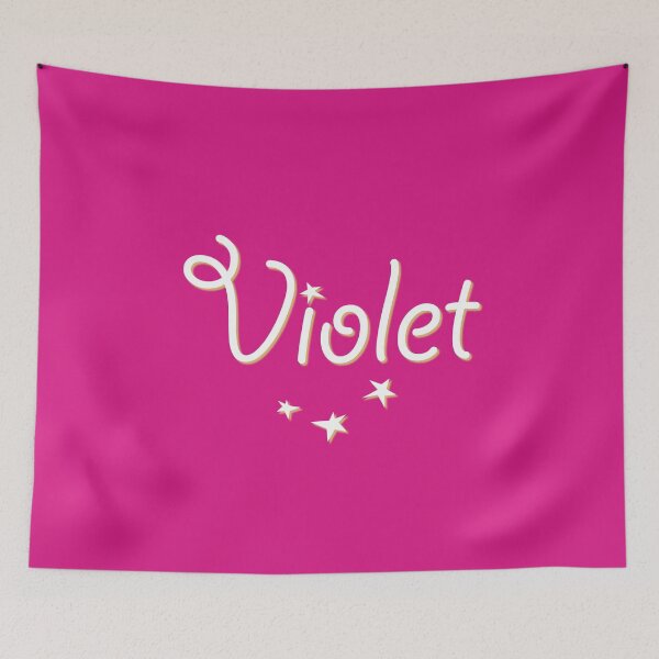 Item preview, My Name is Violet designed and sold by CharlottePlaceArt.