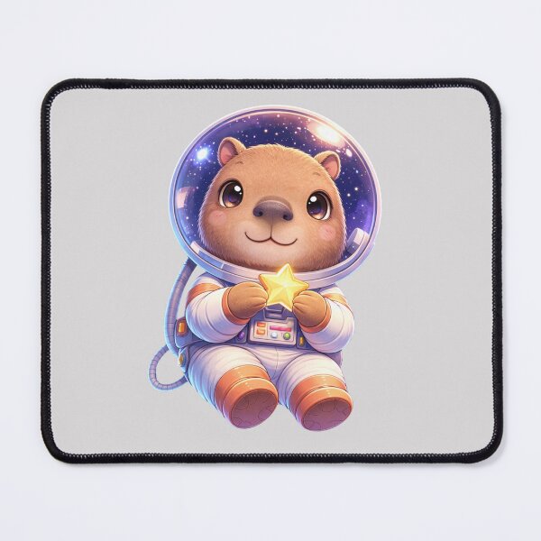 Item preview, Kawaii Space Capybara designed and sold by ValeriValera.