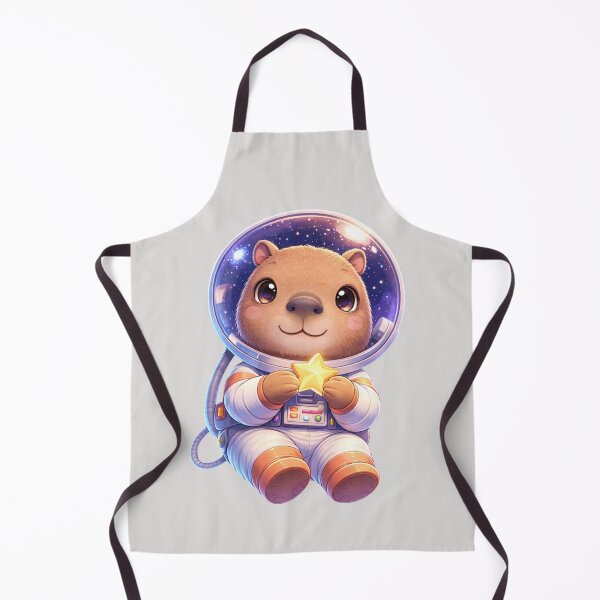 Item preview, Kawaii Space Capybara designed and sold by ValeriValera.