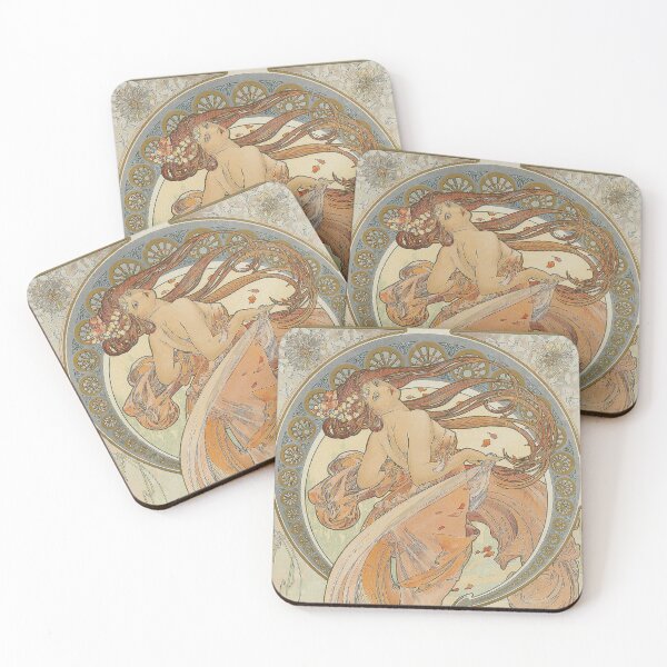 Item preview, The Arts : Dance - Alfons Mucha (1898) designed and sold by Naturalisly.