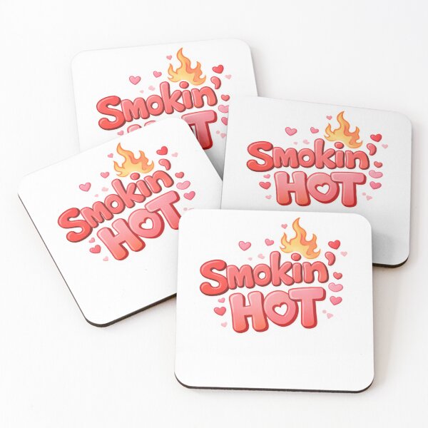 Item preview, Smokin’ Hot Valentine Sticker Cute Flirty Love Design designed and sold by TrackinDaTrends.