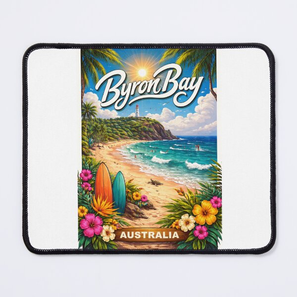 Item preview, Byron Bay – Australia’s Lighthouse Coastline and Tropical Surf Beach designed and sold by Aryabek.