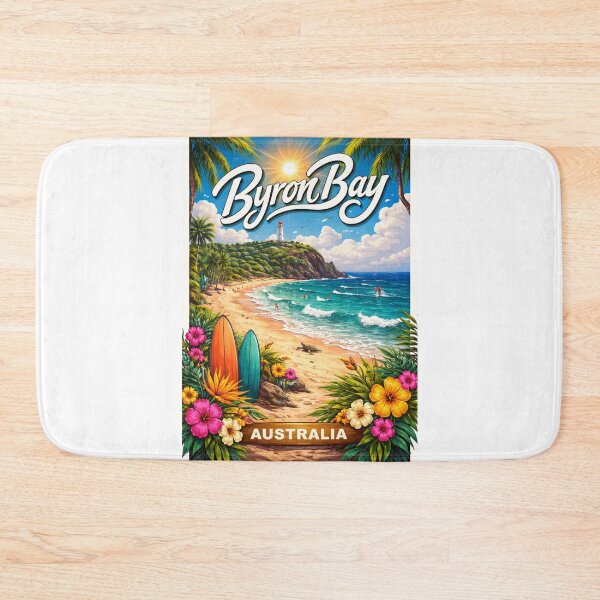 Item preview, Byron Bay – Australia’s Lighthouse Coastline and Tropical Surf Beach designed and sold by Aryabek.
