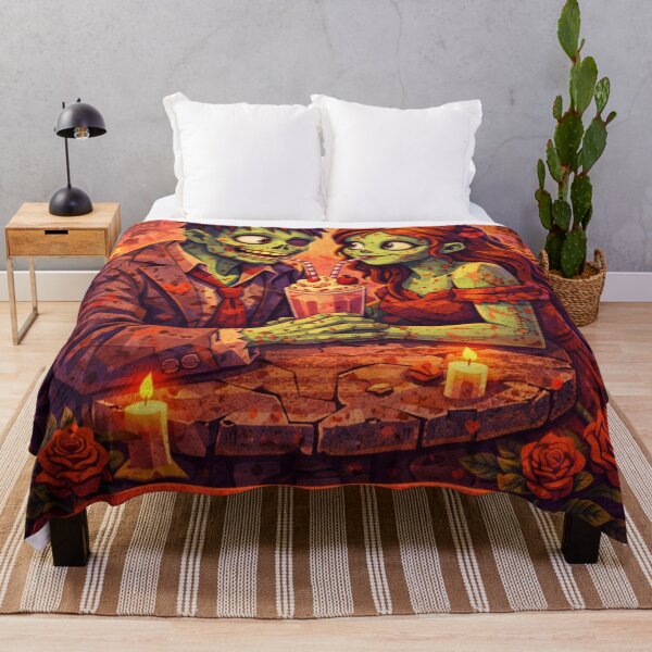 Item preview, Love Never Dies Zombie Apocalypse Valentine Low Poly Art designed and sold by ArtificialAce.