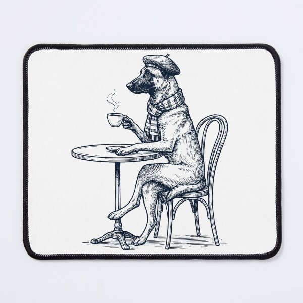 Item preview, Belgian Malinois Coffee Dog Mom Dad designed and sold by DoodleTortle.